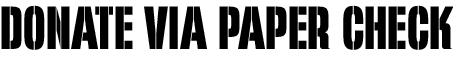 Donate Via Paper Check -  Louisiana Voter Information Project